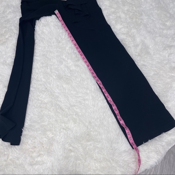 🚨SOLD🚨NWT Cinq a Sept Connor Cascade Pants - Black - Picture 13 of 14